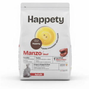 HAPPETY Cat Adult Manzo 1,5 kg