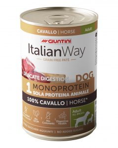 Italian Way DOG - Delicate Digestion Monoprotein Adult All Breeds - Cavallo 400 gr