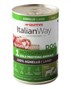 Italian Way DOG - Delicate Digestion Monoprotein Adult All Breeds - Agnello 400 gr