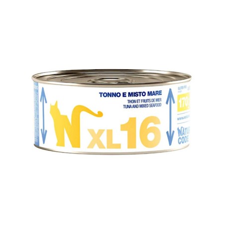 Natural Code - Adult XL 16 con Tonno e Misto di Mare - 170 gr