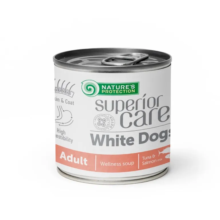 Nature's Protection Superior Care - White Coat - Wellness Soup Adult - Tonno e Salmone - 140 ml