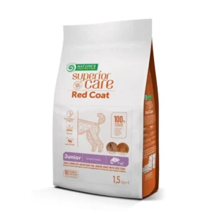Nature's Protection Superior Care - Red Coat - Small Junior - Salmone - 1,5 kg